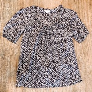 Gap print dark navy and white size extra small